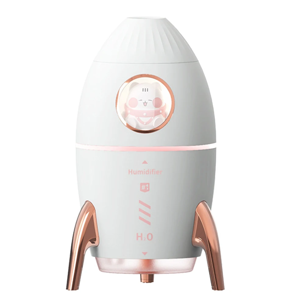 

Rocket Jellyfish Air Humidifier Modeling Cool Mist Essential Oils Diffuser Fragrance Diffuser Humidifiers White