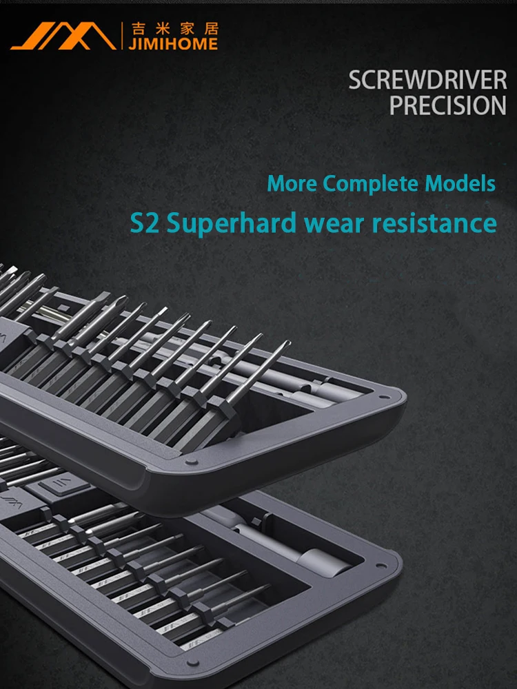 

Jimi 80 In 1 Precision Screwdrivers Kit Multi-used DIY Reparatie Schroef Driver 72Pc S2 Gelegeerd Staal Bits Hardware Tool Sets