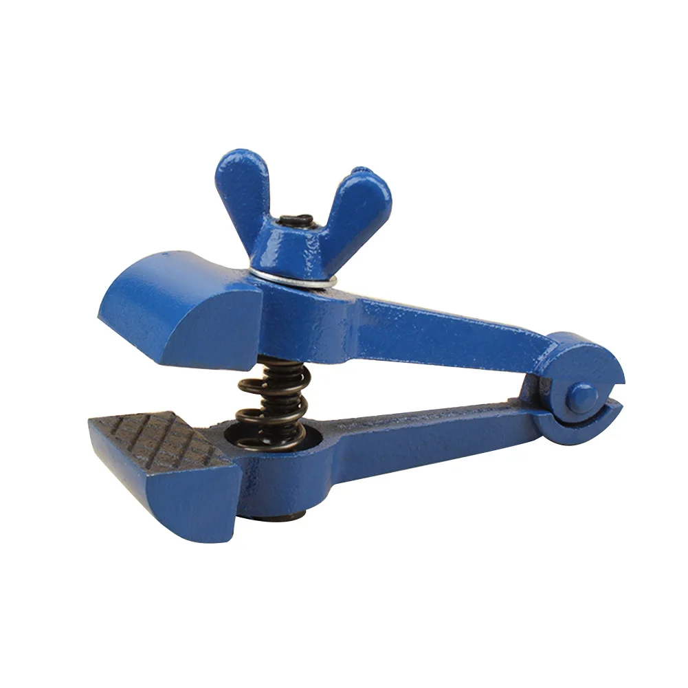 

Engineering Jaw Vice Workshop Hand Tool Ductile Iron Mini Heavy Duty Fixed Non Slip Drilling Machine Bench Woodworking Accurate