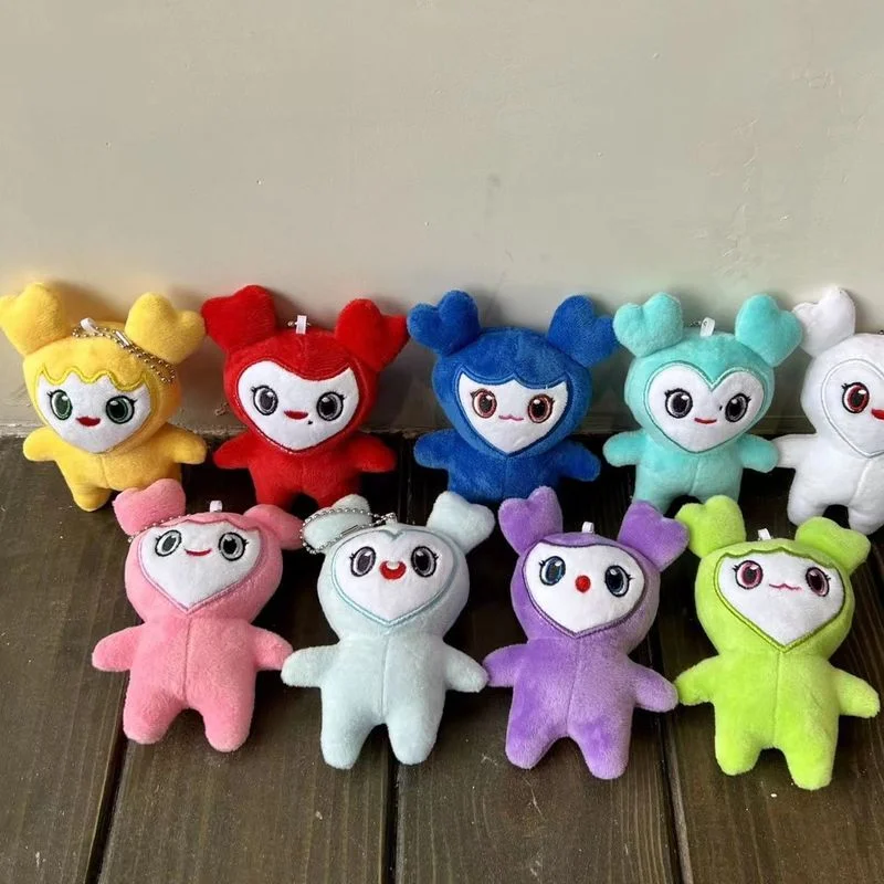 Lovelys Plush Korean Super Star Plush Toy Cartoon Animal TWICE Momo Doll Keychain Pendant Keybuckle PlushToy for Fans ONCE Girls