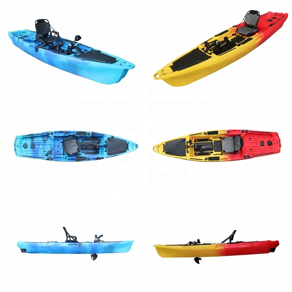 Vicking 13-футовый рыболовный каяк с педальным приводом оптовая продажа каноэ/каяк