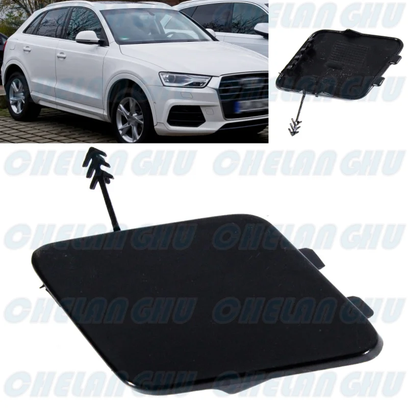 

Подходит для Audi Q3 2015, 2016, 2017, 2018, автомобильный Стайлинг, передний бампер, накладка на сцепку