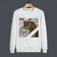 big floppa fashion mens hoodies spring autumn male casual cute funny cat hoodies sweatshirts mens hoodies sweatshirt tops