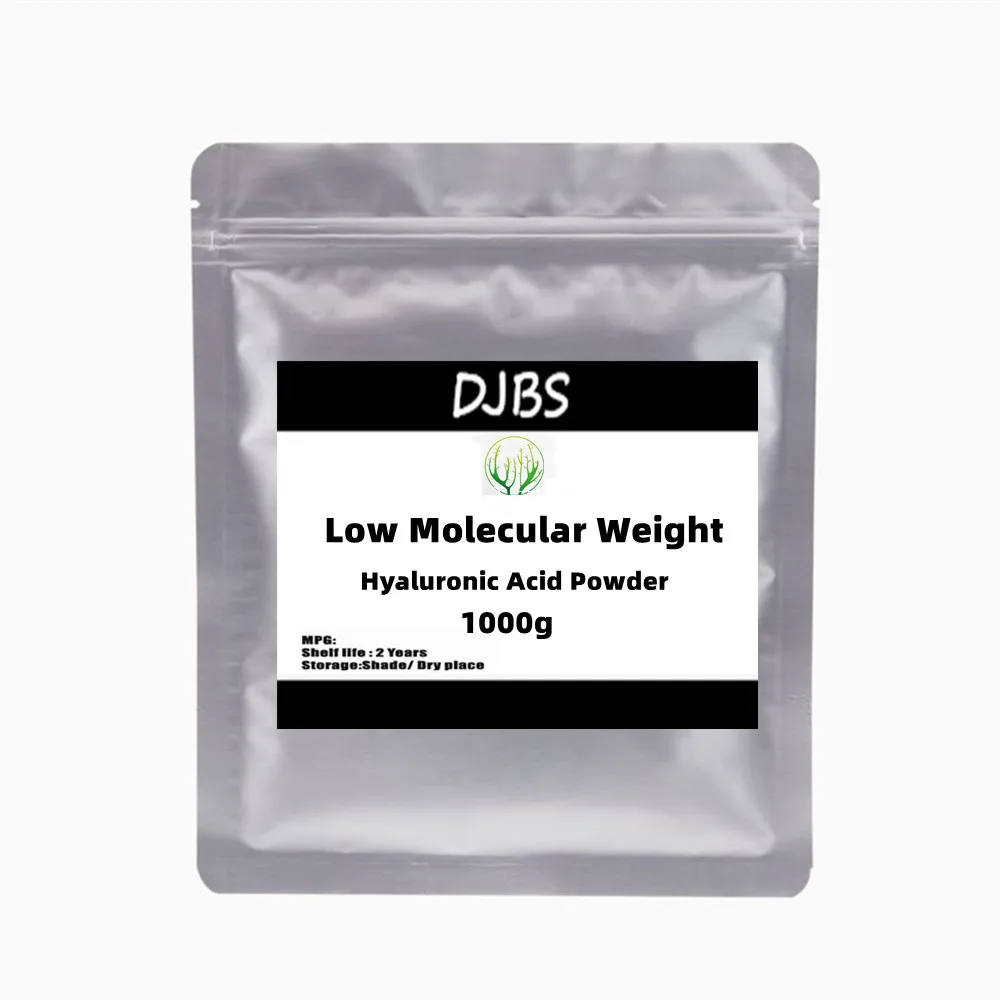 

99% Hyaluronic Acid Powder Low Molecular Weight HA (10KDa-500KDa) Skin Whitening and Moisturizing Anti-ultraviolet Anti Wrinkle