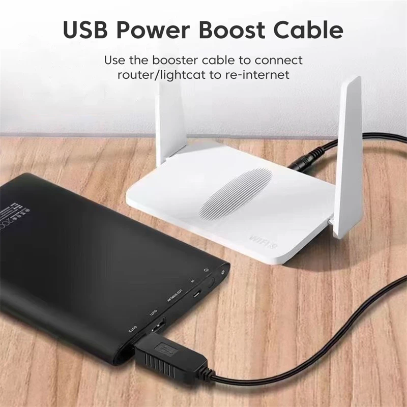 Кабель питания USB в постоянный повышающий преобразователь 5 В 12 8 адаптеров