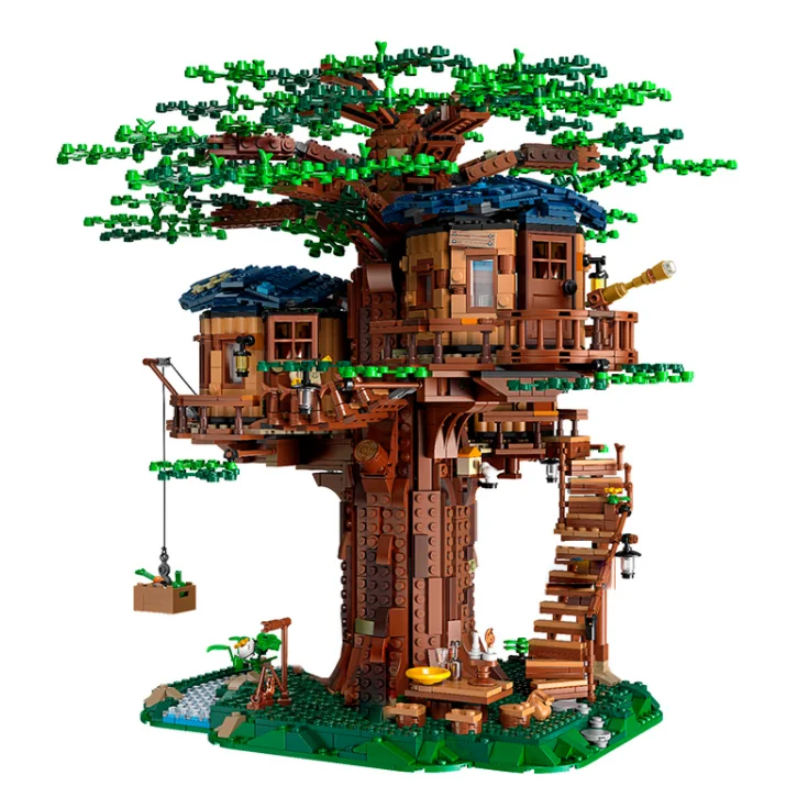 

3117pcs Tree House The Biggest Tree Model Building Blocks Ideas 21318 Bricks DIY Educational Toys Gift for Children 6007