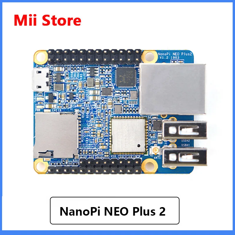 NanoPi NEO Plus2 512MB DDR3 RAM 8GB eMMC Allwinner H5 Quad-core 64-bit high-performance Cortex A53