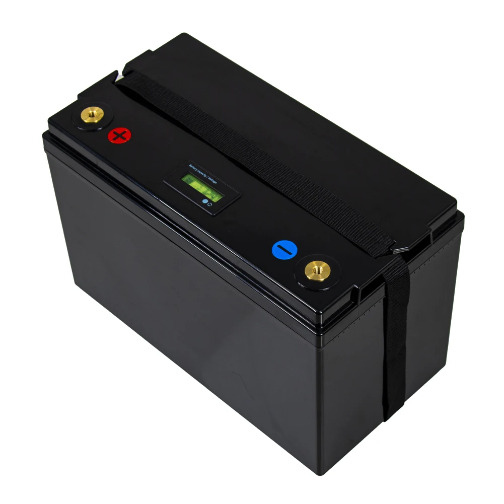 

100AH 12V 120AH LiFePO4 Battery Pack 105AH Built-in BMS 4S 100A 3.2V Lithium Iron Battery Support Series To 24V 48V for Solar RV