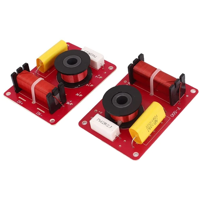 

HOT-2 Pcs Crossover 130W One High And One Low Crossover Car Audio Two Crossover DIY Audio Accessories