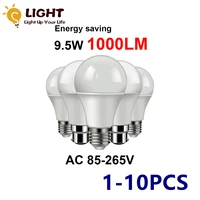 a60 lampara led 220v 110v bulb lights e27 b22 9 5w 1000lm high lumen lighting for living room led bulbs for house for home
