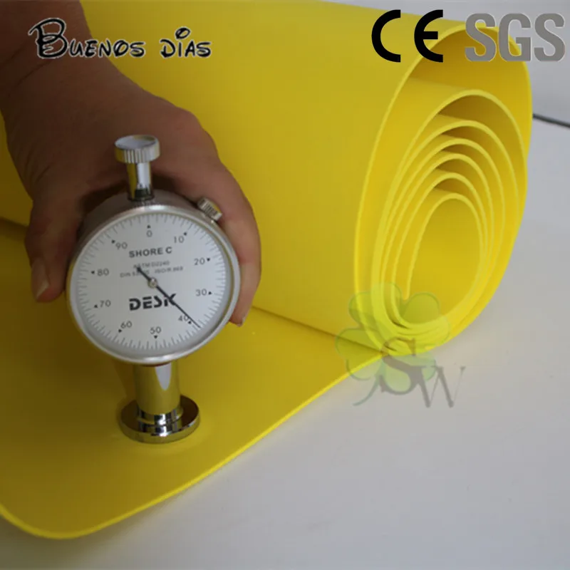 

BUENOS DIAS 50cm*2m /Lot Yellow Color 1.5mm / 4mm Eva Foam Sheets,Craft Handmade Cosplay Material