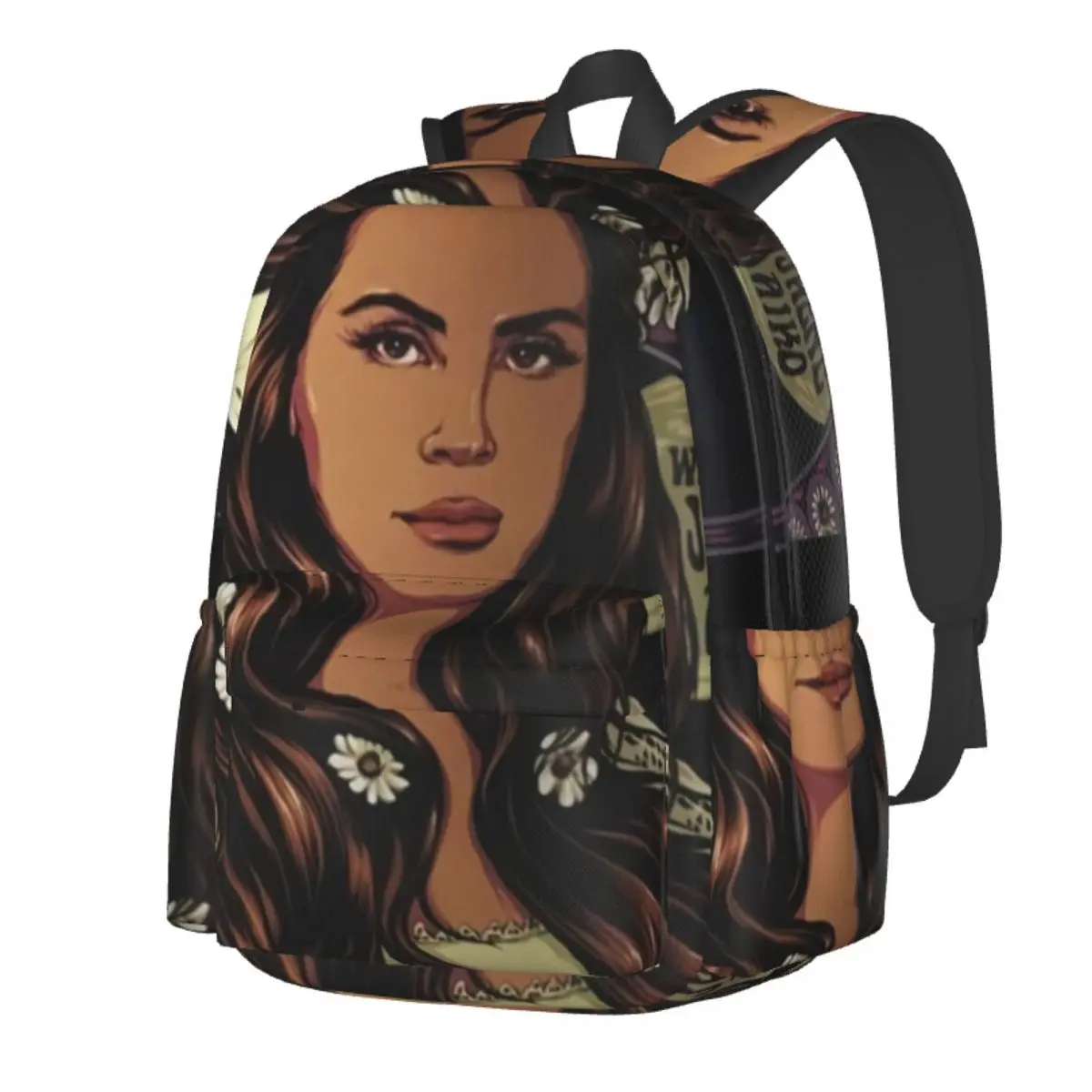 

Del Rey Radiohead Band Backpack music album song love Modern Backpacks Boy Gril College Breathable School Bags Colorful Rucksack