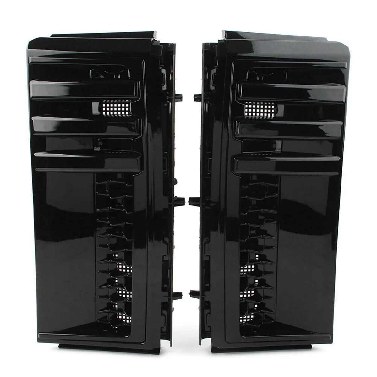 Черное автомобильное крыло сетка боковая решетка вентиляции отделка для Land Rover