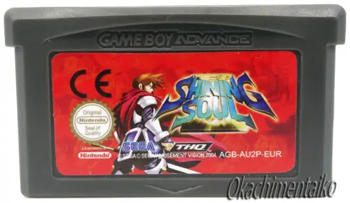 

Game shining soul/game boy advance-gba sp