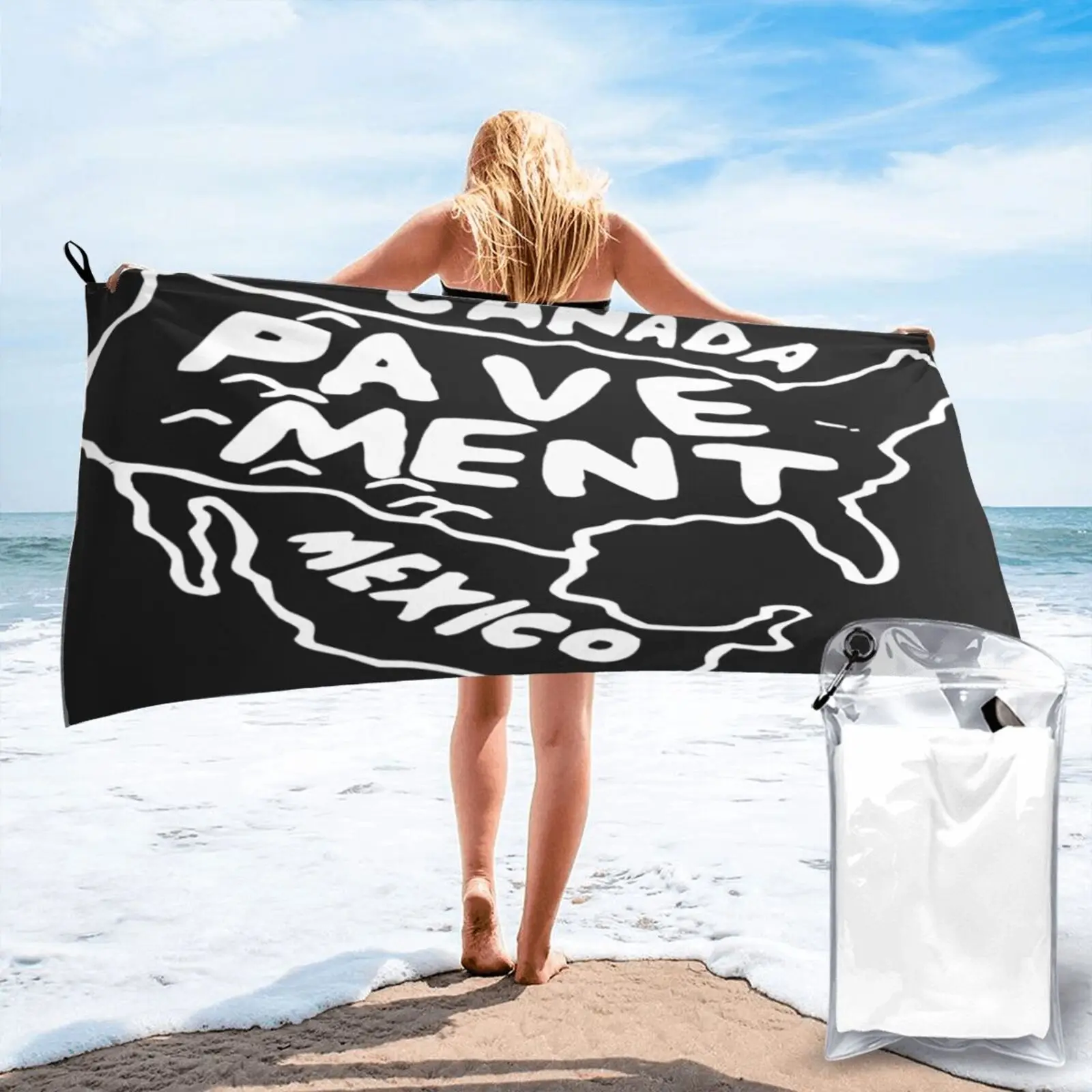 

Popular Pavement Band 6211 Beach Towel Bathroom Furniture Sets For The Beach Microfiber Towel Spa Hair Towel Bath Beach Towels