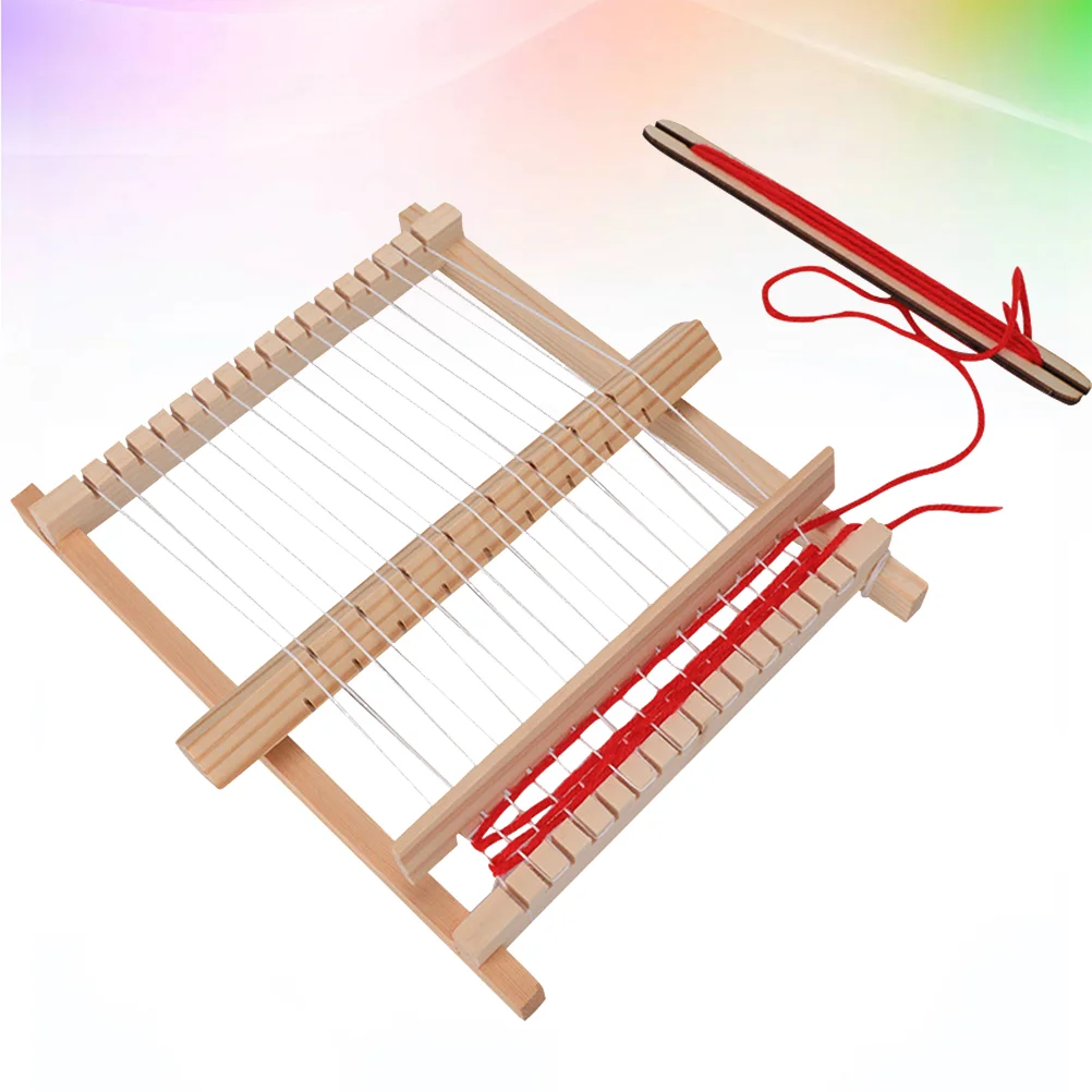 

Weaving Loomwooden Kids Diy Handloom Tool Looms Kit Tapestry Potholder Darningframe Adults Machine Kits Beginners Making Blanket
