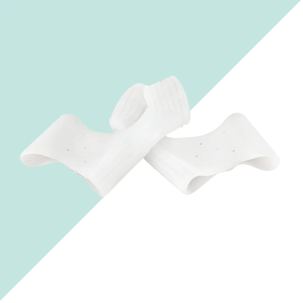 

2 Pairs of Toe Correctors Portable Pedicure Tools Hallux Valgus Toe Separator Braces