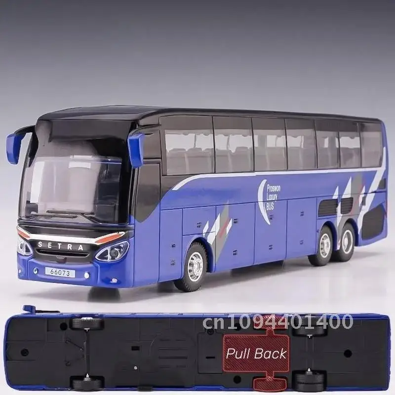1/50 SETRA Роскошный тренерский автобус игрушечный автомобиль литая под давлением