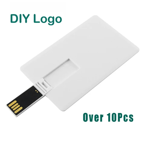 USB 3,0 16 ГБ 32 ГБ 64 флэш-накопитель портативный накопитель для визиток