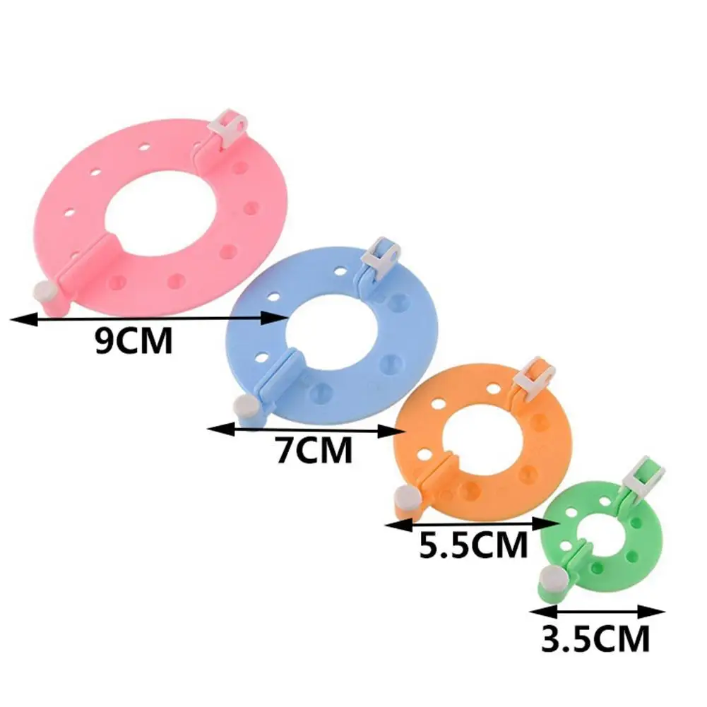 Набор помпонов из пряжи: 8 шт. Вязаные инструменты для изготовления шерстяных