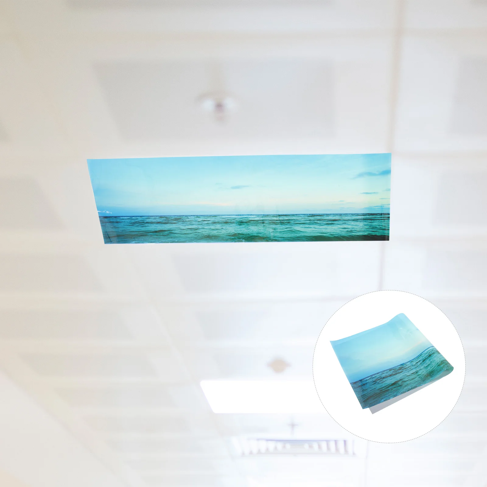 

Ceiling Light Cover Decorative Florescent Light Cover For Office Hotel Mall