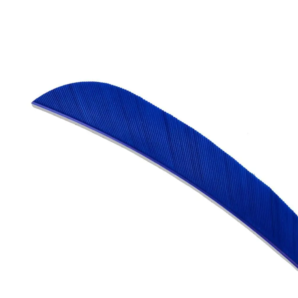 

2/3/5 12 Pieces Archery Hunting Arrow Feather Fletching Right Wing Fletches 4 inch Black