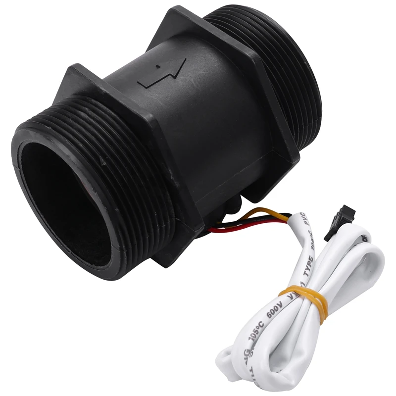 

DN50 Plastic Hall Turbine Water Flow Meter Sensor 2 Inch Flow Sensor 5-250L/Min