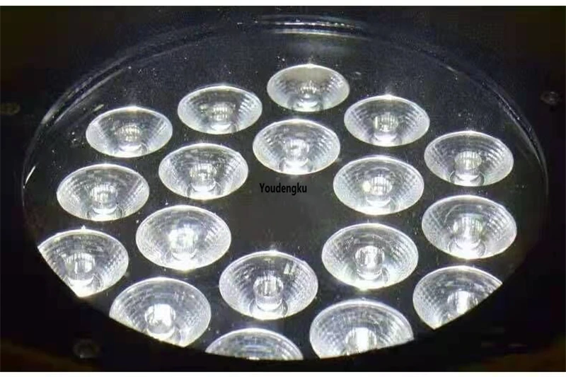 4 шт. с кейсом свадебный диджейский светодиод номинальной банки 18x15 Вт 5-в-1