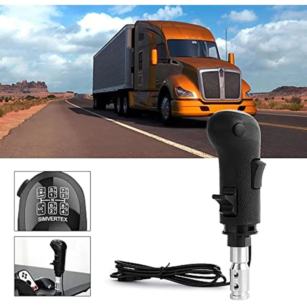 

USB ручка переключения передач от Man Truck ATS ETS для Logitech G29 G27 G25 TH8A Ручка переключения передач для ATS ETS2 Games PC