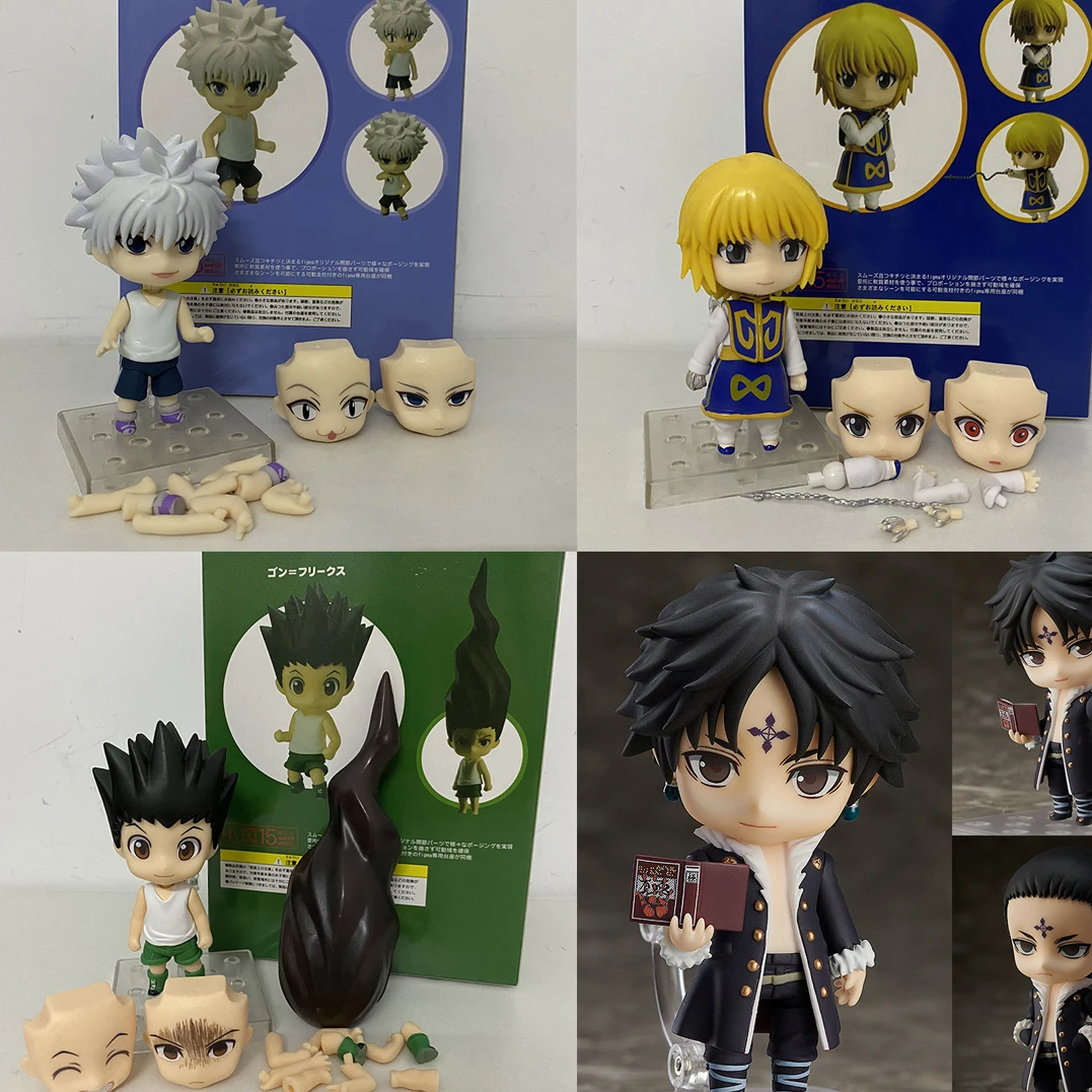 

Hunter x Hunte Action Figure Killua Zoldyck 1184 Kurapika 1185 Gon Freecss 1183 Quwrof 1186 Cute Toy Doll