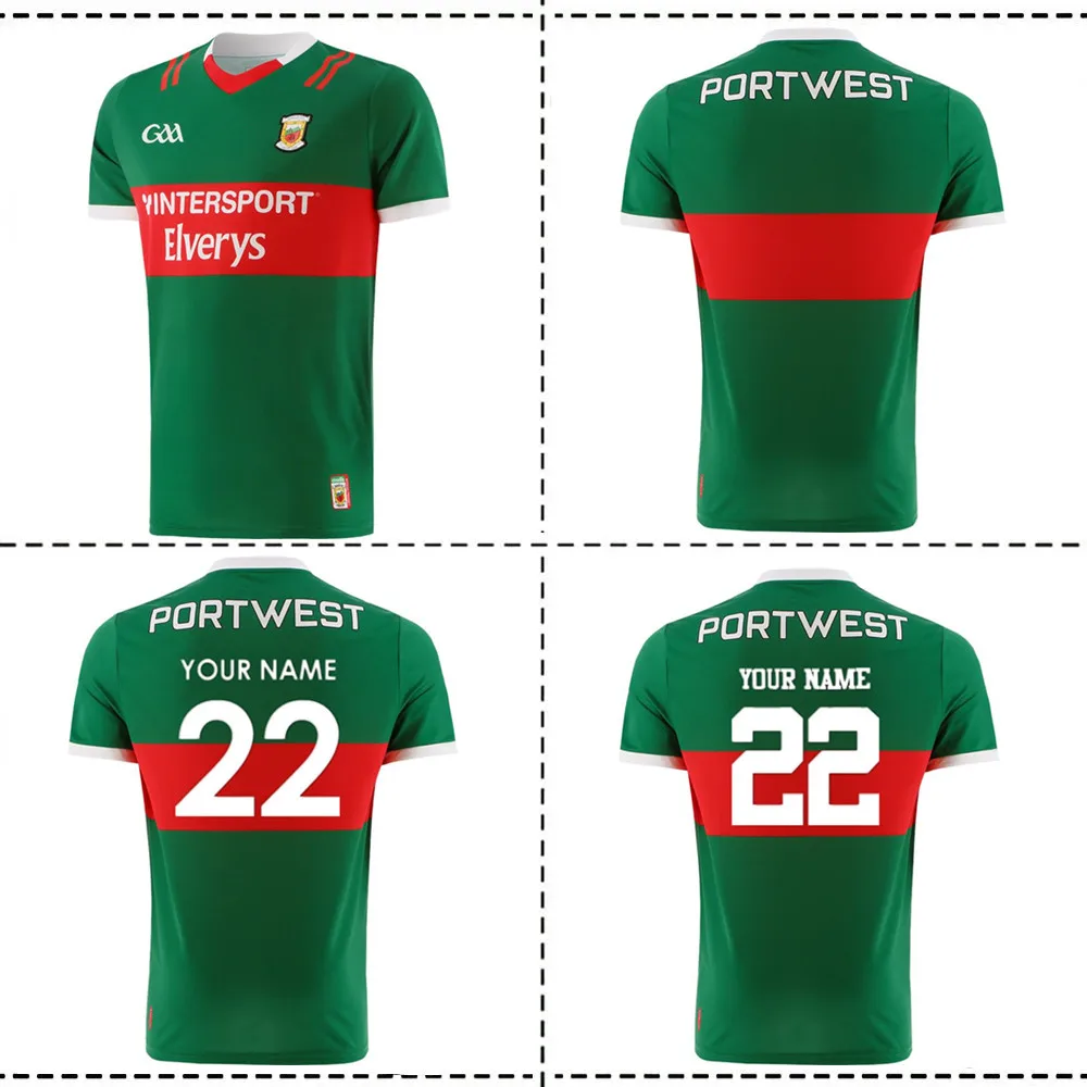 

2023 Mayo GAA Home Jersey size S-M-L-XL-XXL-3XL-4XL-5XL