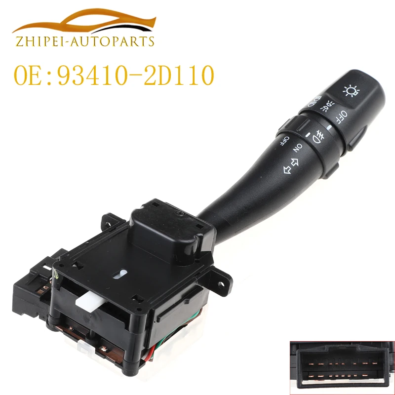 

93410-2D110 Headlight Turn Signal Switch Car 934102D110 93410-2D010 93410-39100 For Hyundai Elantra 2004-2006