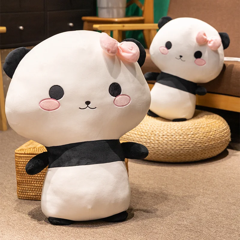 

35-60cm Kawaii Realistic Panda Animal Plush Toy Doll Pillow Creative Decoration Cute Soft Baby Child Girlfriend Birthday Gift