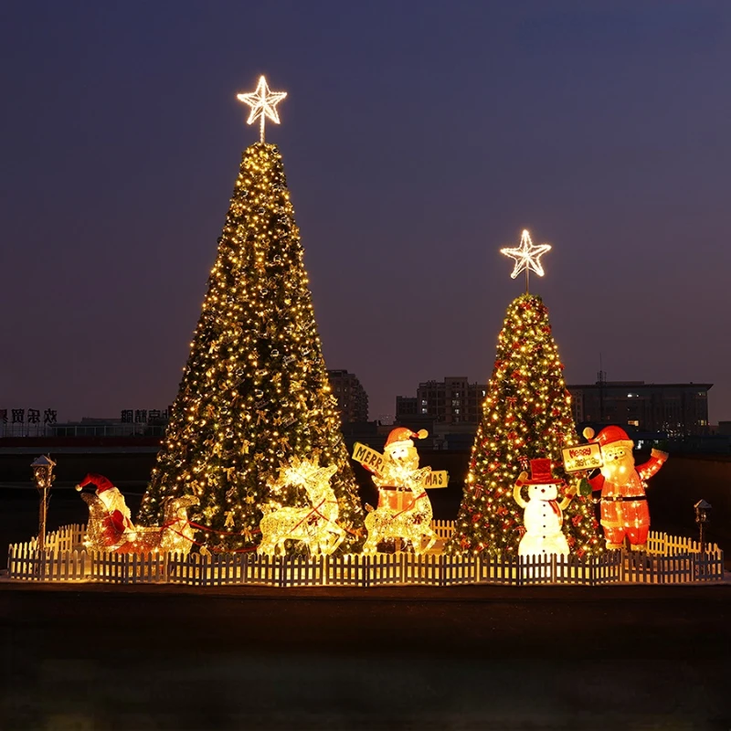 

Christmas Large Frame Christmas Tree 3 M 4 M 5 M 6 M 7 M 8 Hotel Square Outdoor Large Shopping Mall Scene