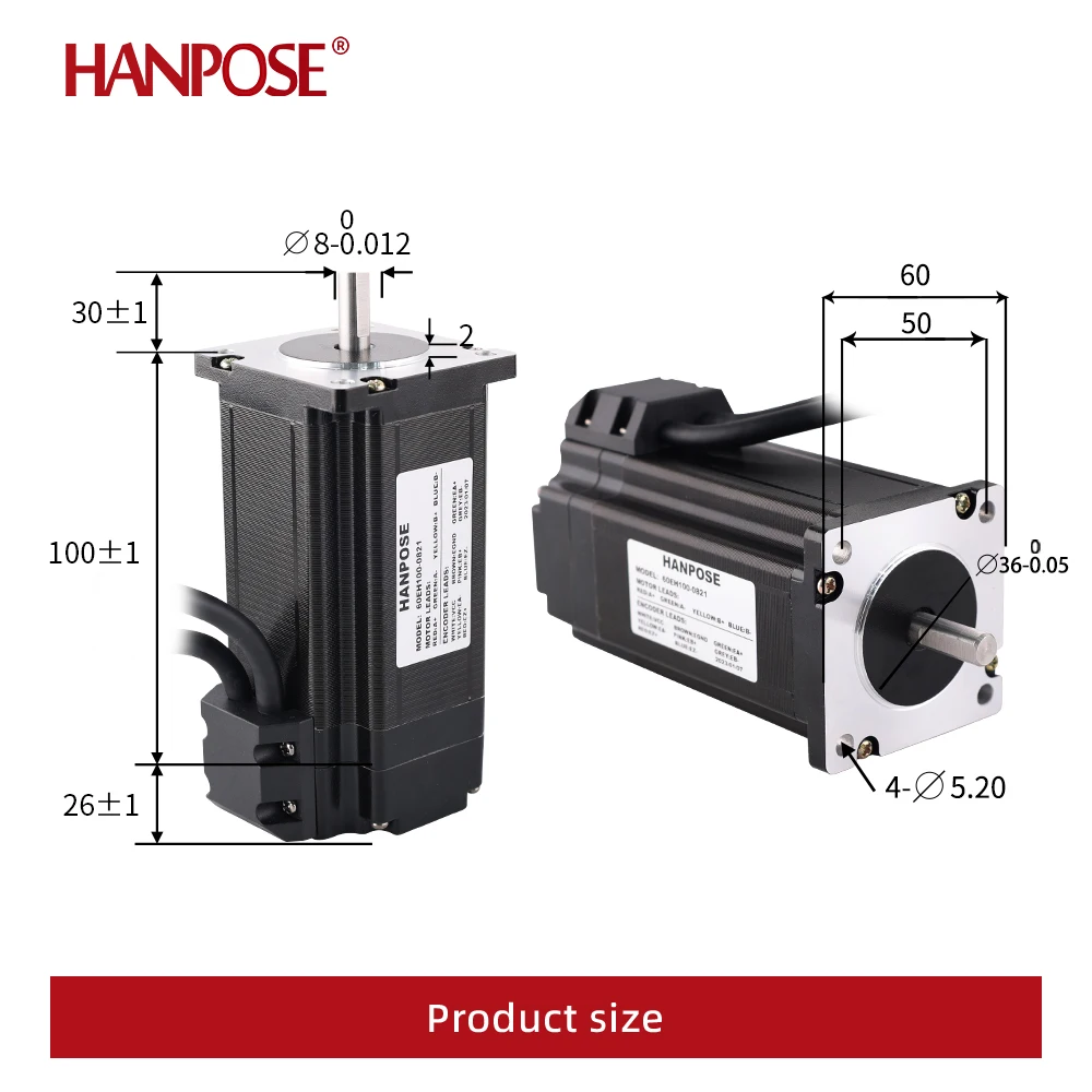 Шаговый двигатель NEMA24 60EH100 Комплект контроллера Драйвер шагового двигателя с