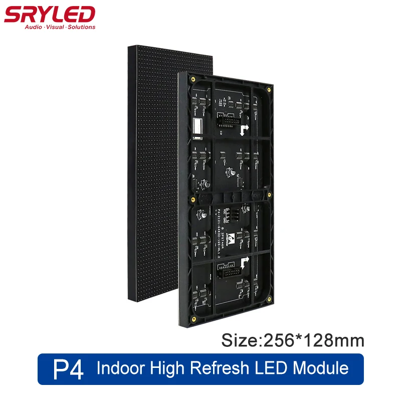 Светодиодный пиксельный дисплей для помещений P4 256 × 128 мм SMD2121 3840 Гц RGB P2 P3