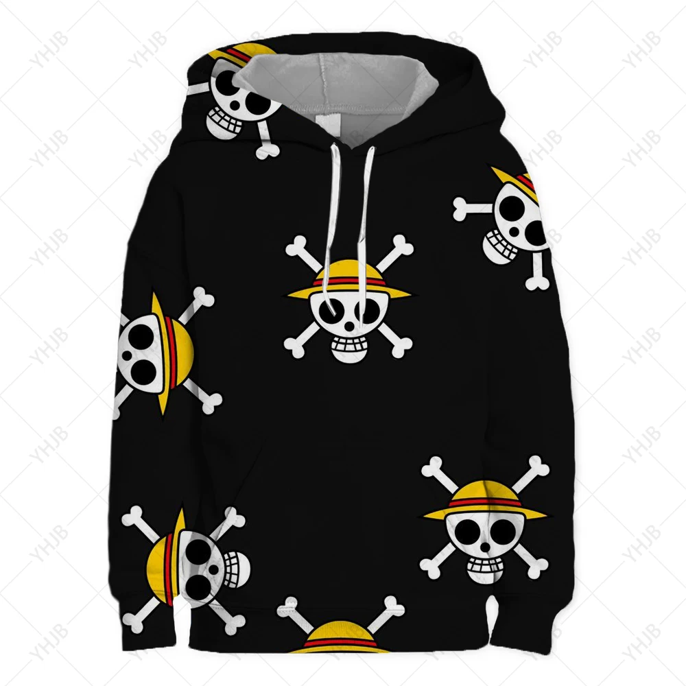 

New Japan Cartoon One Piece Monkey D. Luffy 3D Hoodies Men Fashion Casual School Coat Autumn Winter Sweatshirt Streetwear