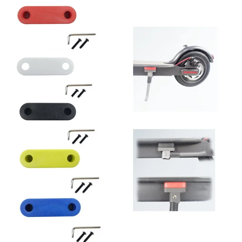 

10pcs High Density ABS Electric Scooter Kickstand Support Increased Gasket with Wrench Screws Set forXiaomi M365 Scooter