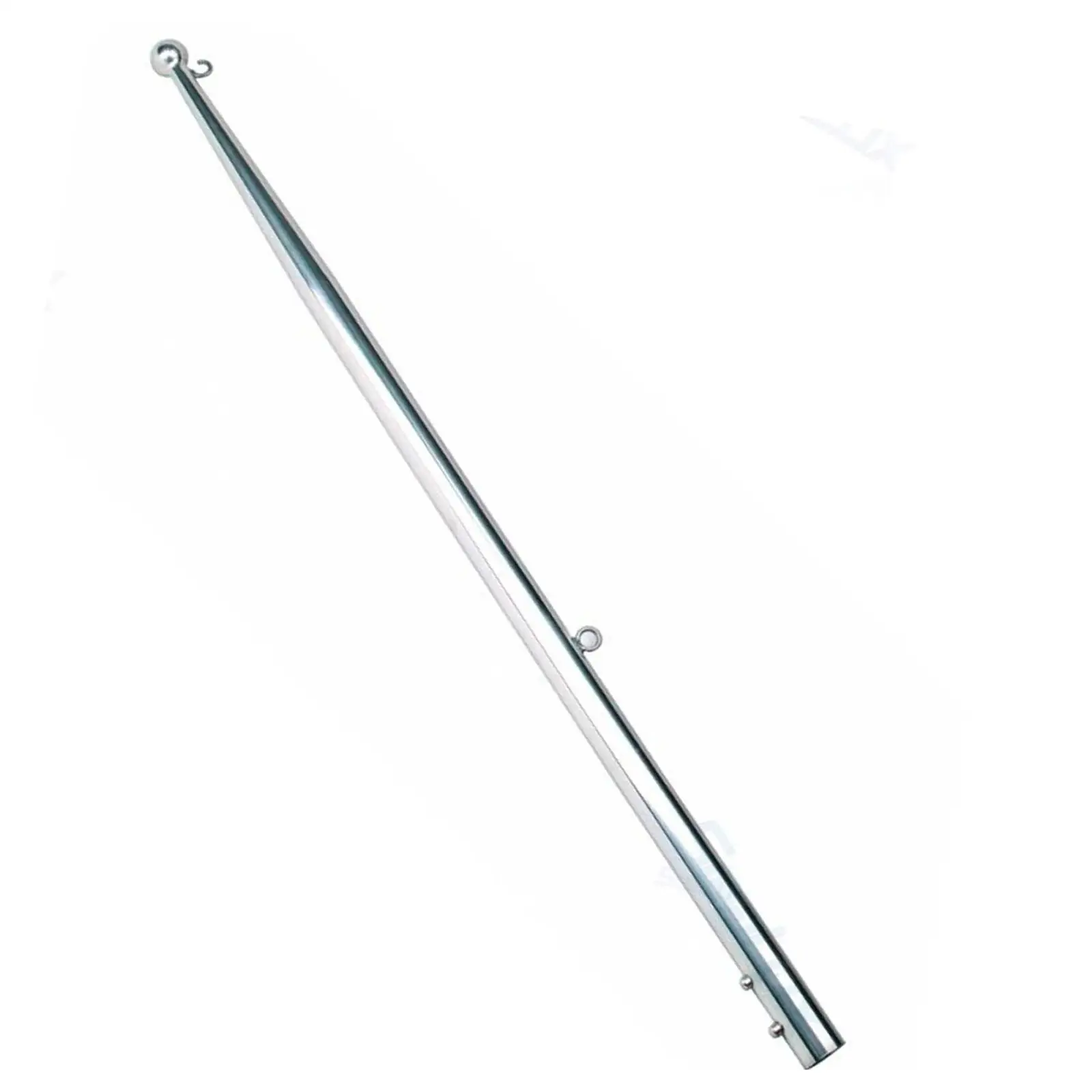 

Marine Flag Pole 304 Stainless steel Mount Socket Rod for Yachting Sailing Boat Patio Garden Christmas Banners