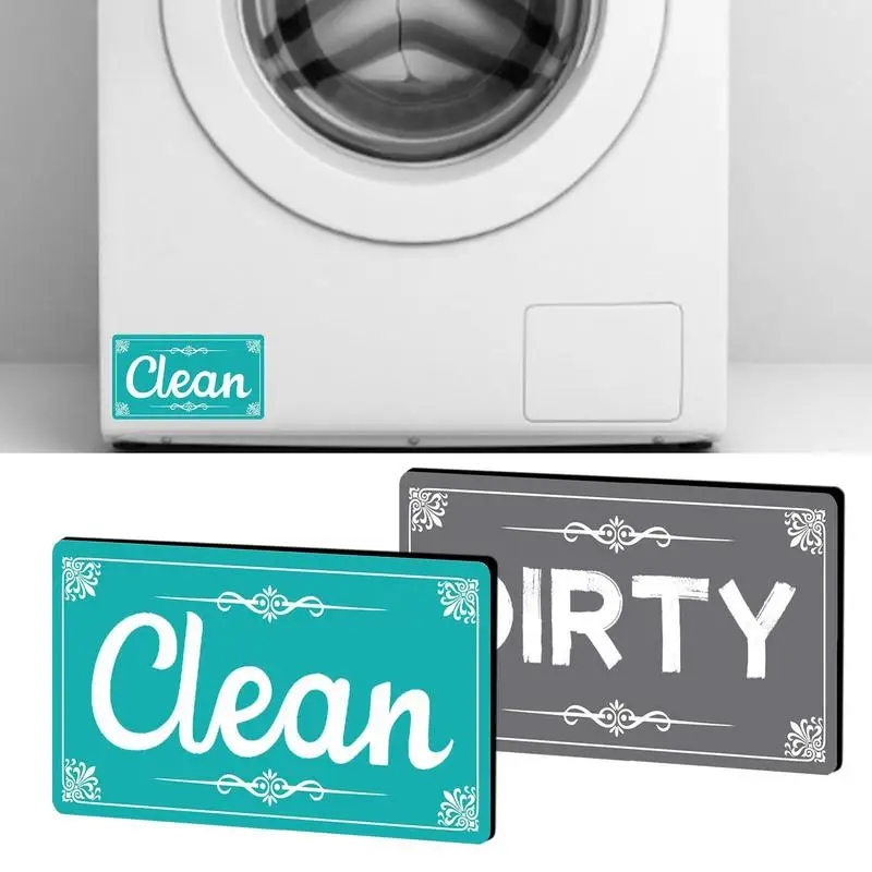 

Магнит для мытья в посудомоечной машине, Сильный магнитный индикатор без царапин показывает, чистые или грязные блюда для посудомоечной машины