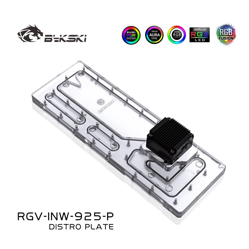 

Bykski RGV-INW-925-P,Water Distro Plate Radiator for IN WIN 925 CaseWaterway Board Reservoir Water Tank Pump for PC Cooling