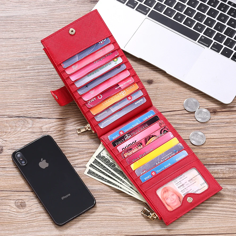 Fashion Women Wallet Zipper Top Quality Female Wallet Purse Multifunction Women's Purse Card Holder Money Bag Long Wallet