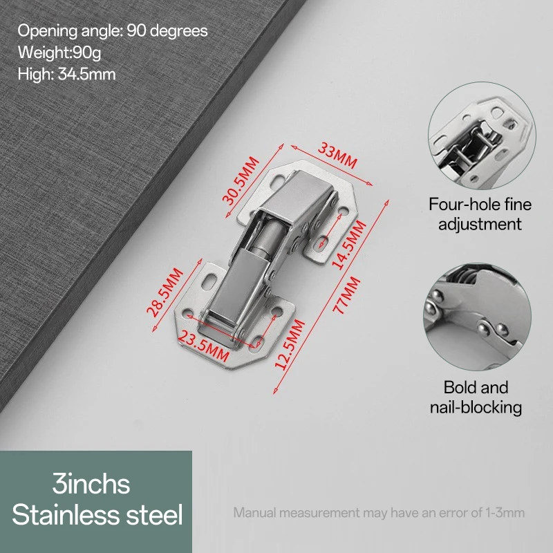 

Петли для мебели без траншей, мебельная фурнитура, петли для кухонных шкафов, мягкое закрытие с винтами, мебельная фурнитура