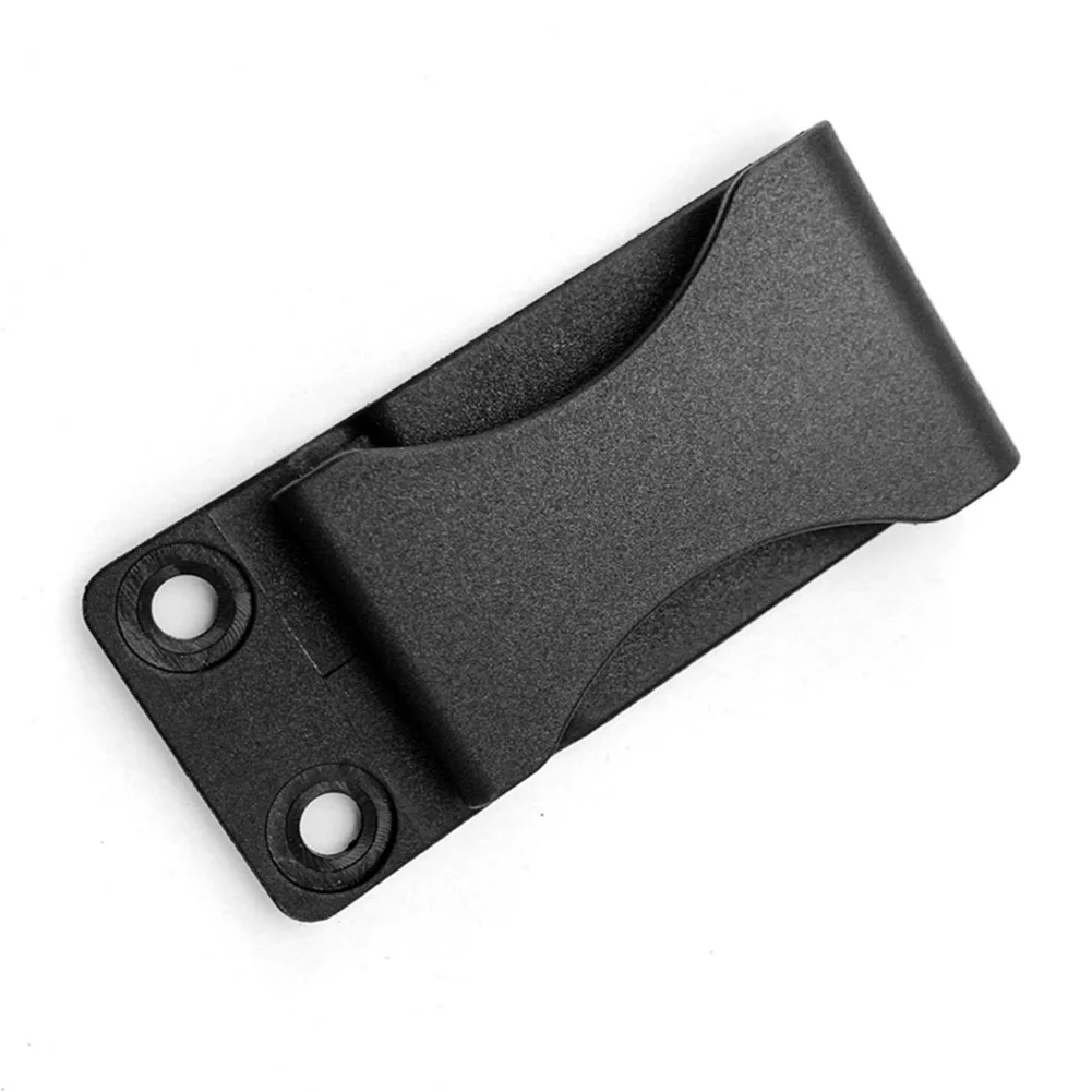 

1pc Iron Black Belt Clip Metal Manganese Steel Spring Hook Buckle Making Scabbard Clip K Sheath Clip K Sheath Custom Accessories