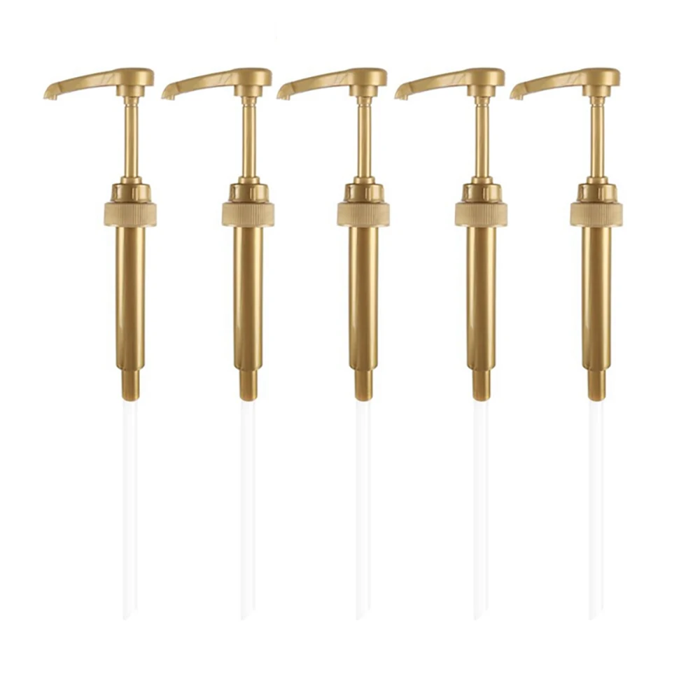 

5 шт., дозатор для кофе, молока, чая, сиропа, насос, черный дозатор жидкости для сиропа Torani, 8 мл, зеркальный сок