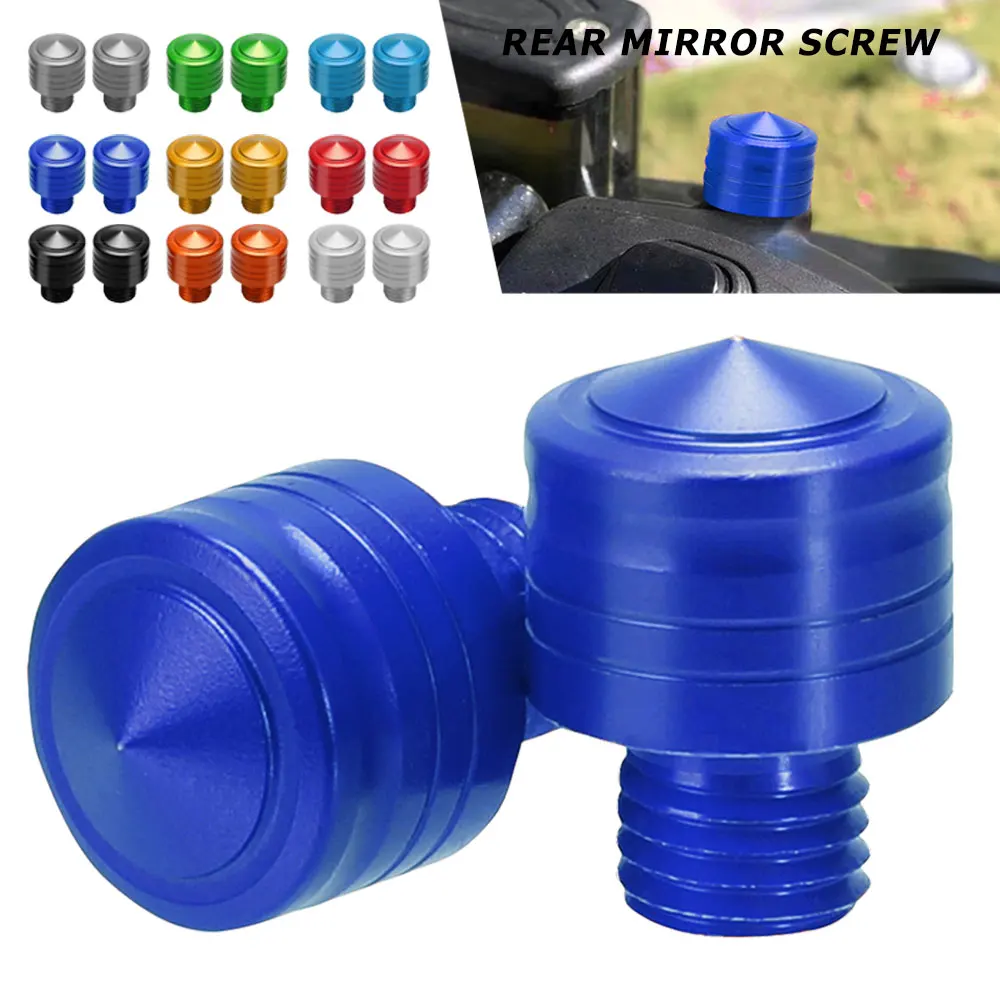 

M10/M8 Motorcycle Accessory Mirror Hole Plug Screw Bolts Covers Caps For BMW HP2 EnduRo Megamoto SPORT K1200R K1300GT K1600GT