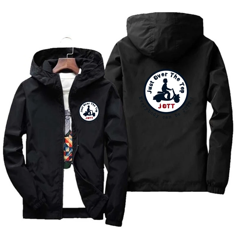 Ветровка мужская с капюшоном повседневная свободная Водонепроницаемая ветровка