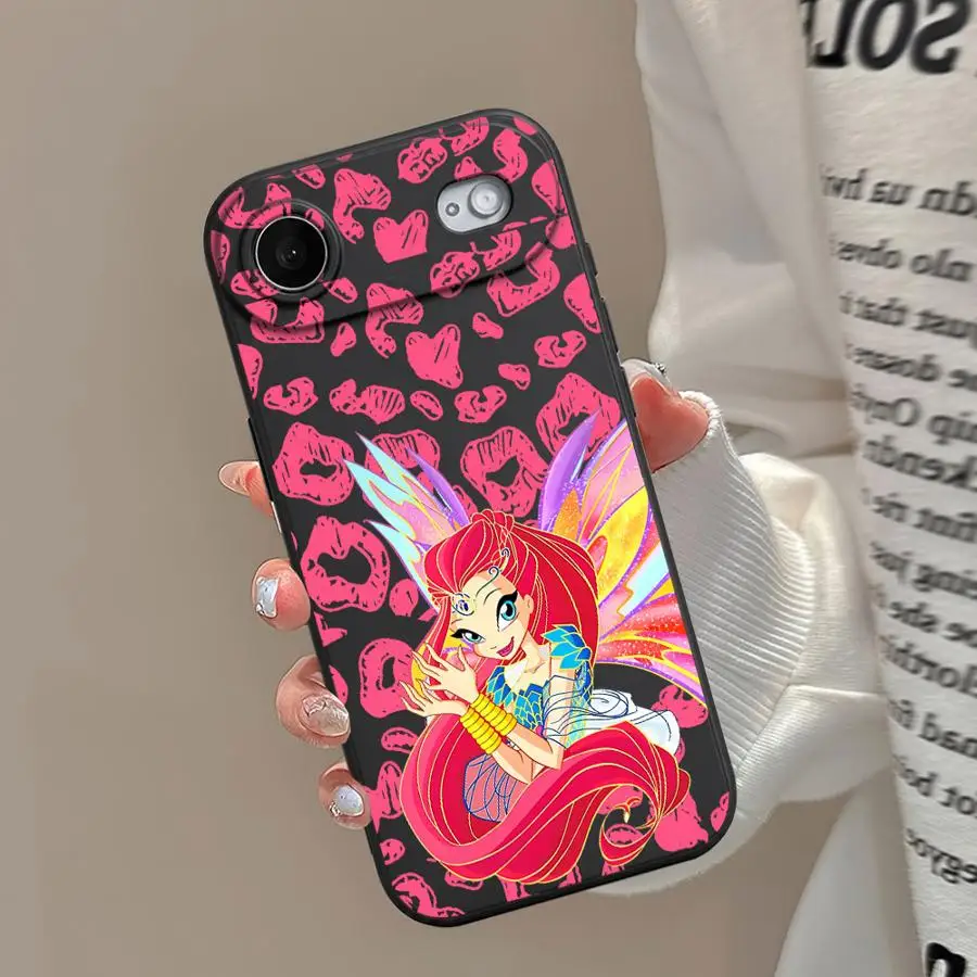 Фото Чехол HOT Girl W-Winx Clubs для Apple iPhone 17 Pro Max, Air 7, 8, 15 Plus, 13 Mini, 14, 17e, 16e, 11, X, XS, XR, 12, 16 №5