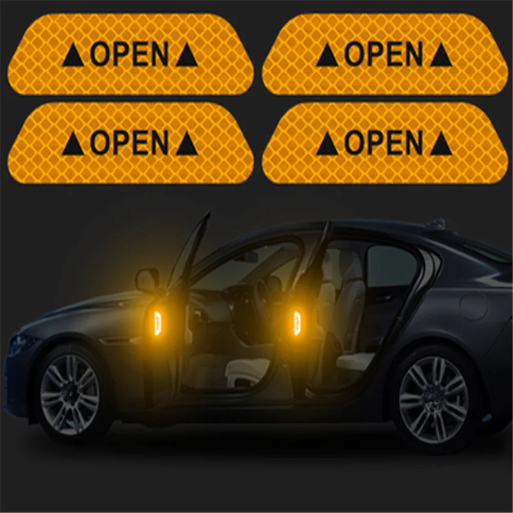 

Автомобильная открытая светоотражающая лента, предупреждающая для Peugeot RCZ 206 207 208 301 307 308 406 407 408 508 2008 3008 4008 5008