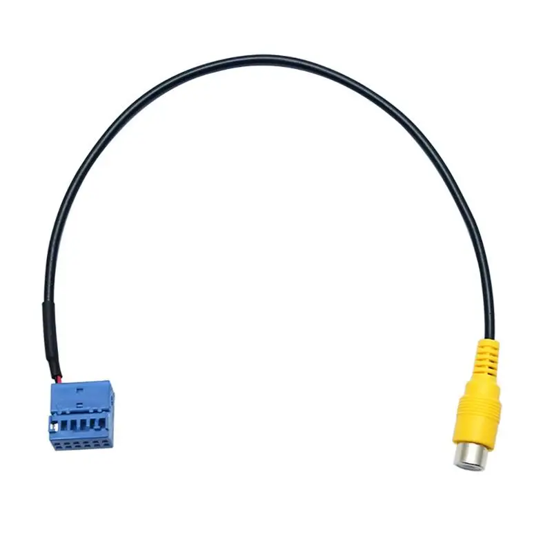 

Входная линия для камеры заднего вида, кабель Cideo, Вспомогательное аудио, превосходный Реверсивный адаптер для видеовхода для камеры заднег...